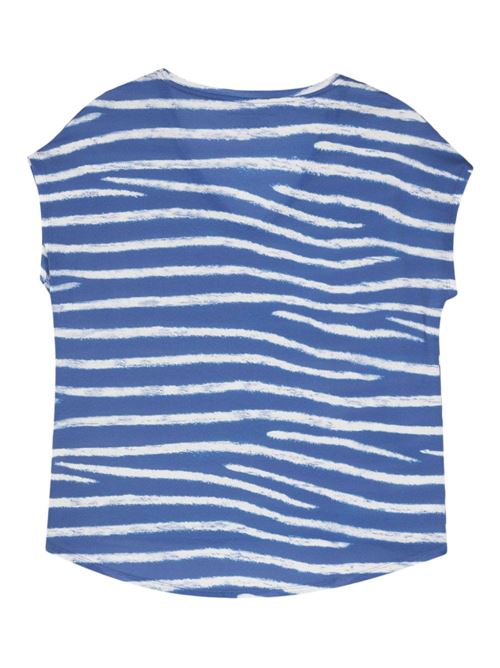 T-shirt donna a righe MAJESTIC FILATURES | M393FTS159164